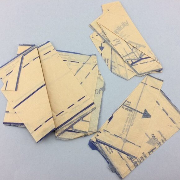 Vintage 70s Simplicity Pattern 5355 Wrap Blouse Halter Top Pants CUT 36" Bust - Picture 9 of 14